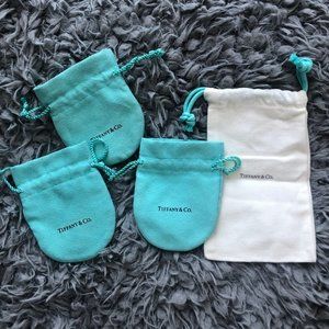 Tiffany Jewelry Pouches Bundle x4